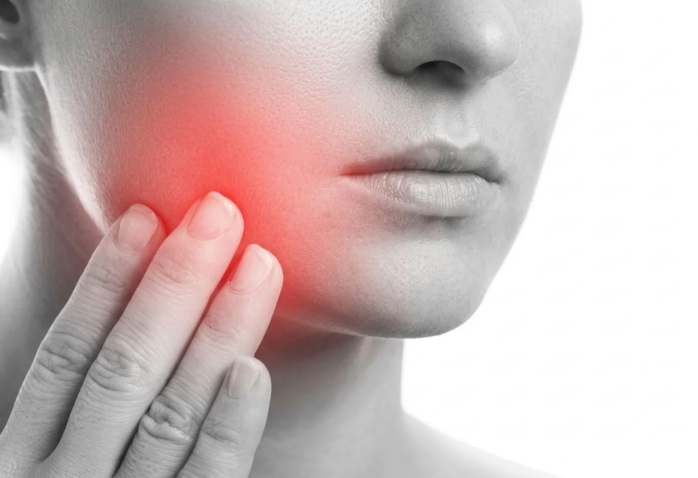 Paciente con dolor dental en consulta de odontología